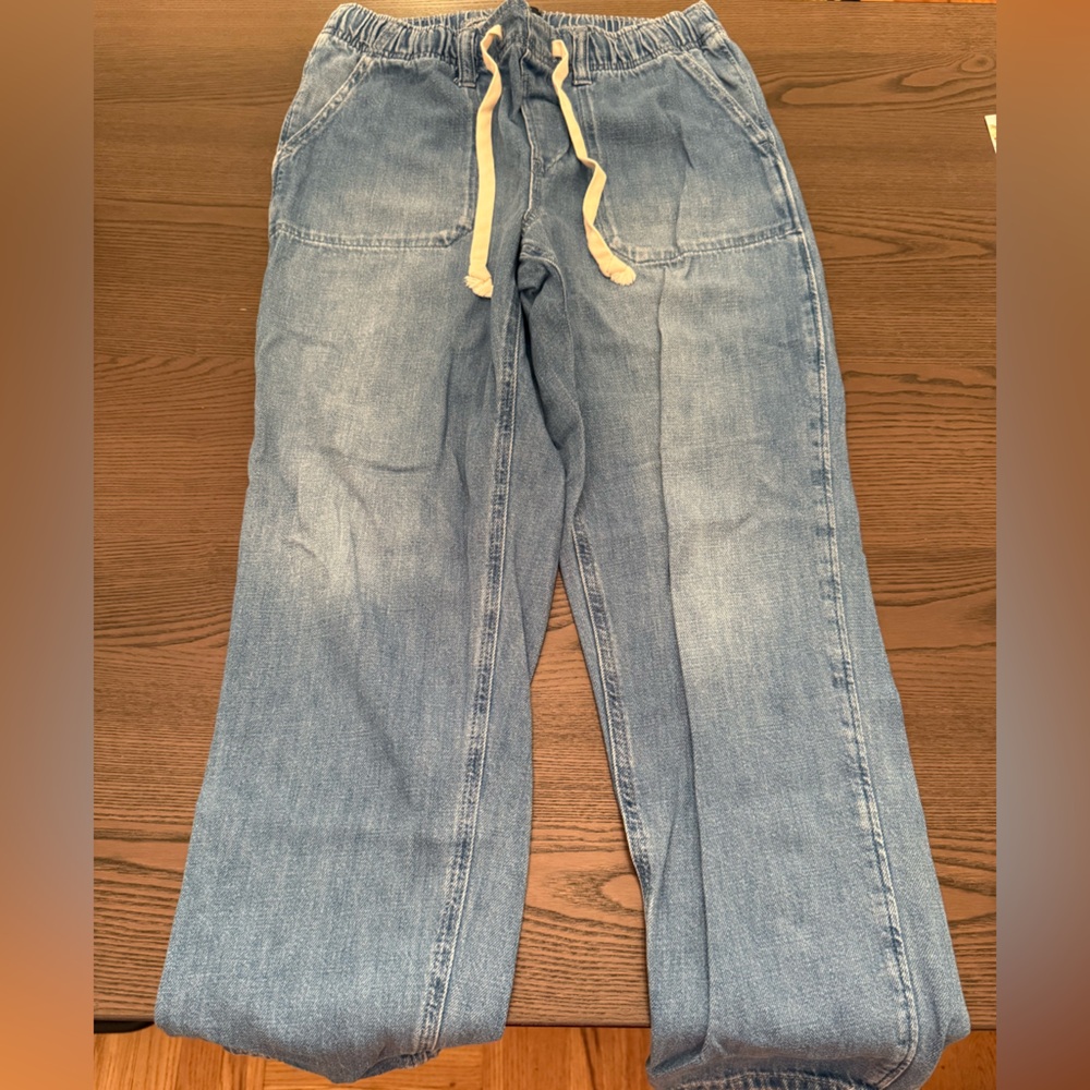 GAP Light Blue Easy On Drawstring Denim - Medium